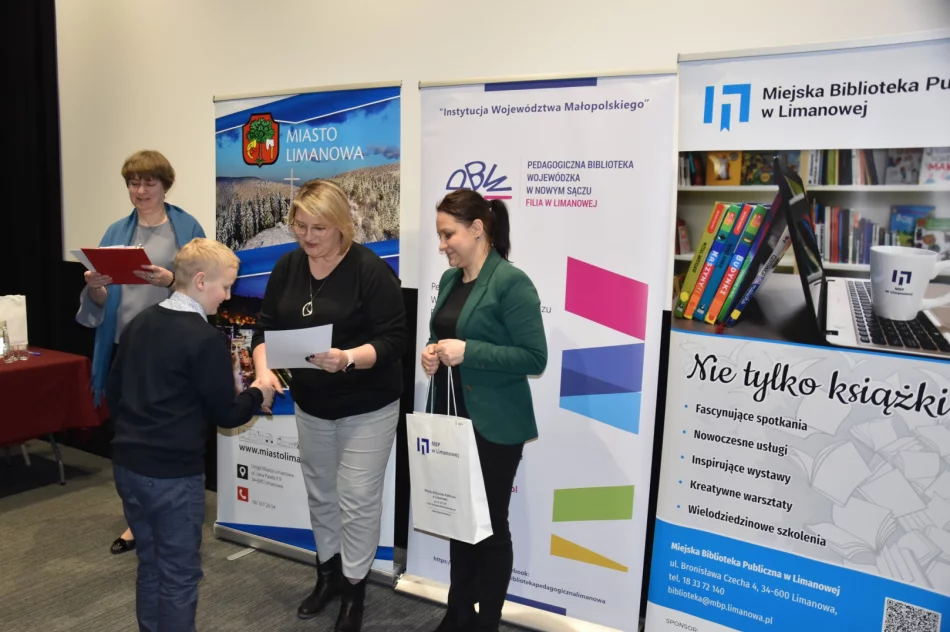 Powiatowy Maraton Czytelniczy w limanowskiej bibliotece - zdjęcie 5