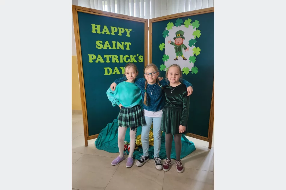 Be Irish for a Day – Dzień Świętego Patryka w Szkole Podstawowej nr 1 w Męcinie - zdjęcie 3