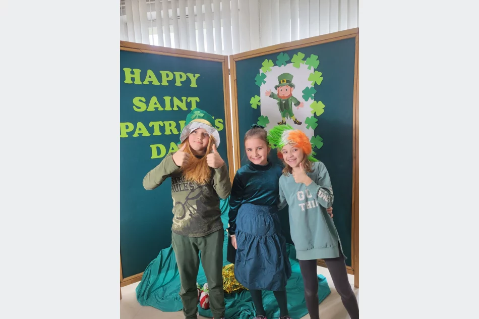 Be Irish for a Day – Dzień Świętego Patryka w Szkole Podstawowej nr 1 w Męcinie - zdjęcie 4