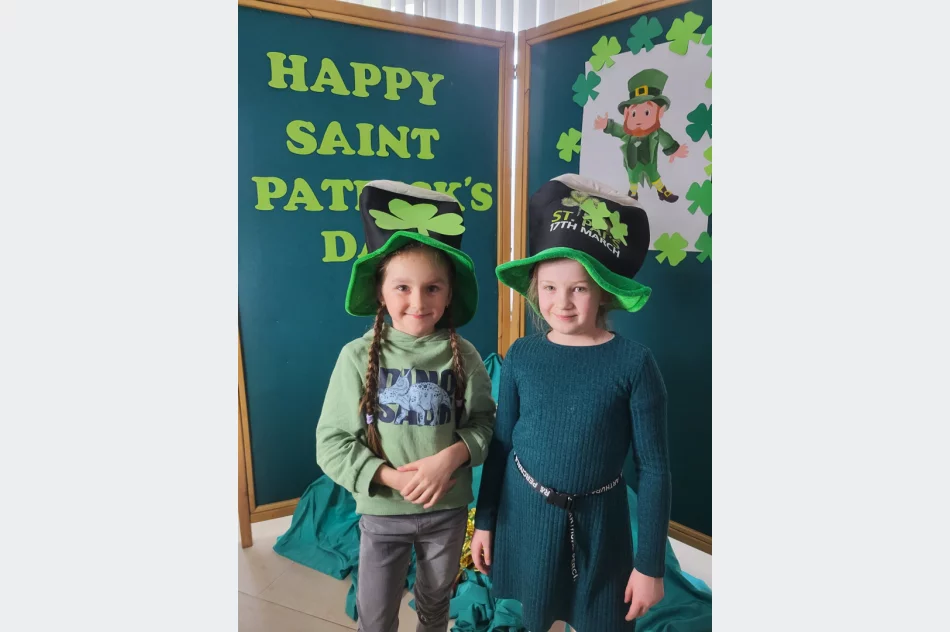 Be Irish for a Day – Dzień Świętego Patryka w Szkole Podstawowej nr 1 w Męcinie - zdjęcie 5