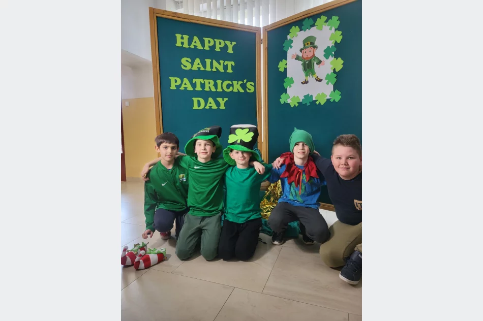 Be Irish for a Day – Dzień Świętego Patryka w Szkole Podstawowej nr 1 w Męcinie - zdjęcie 6