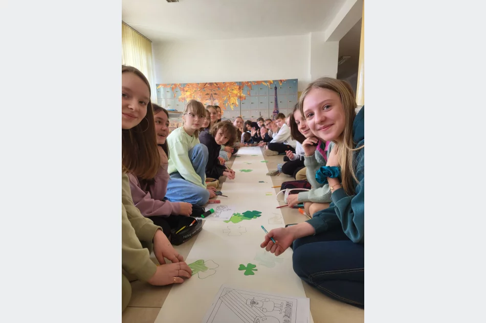 Be Irish for a Day – Dzień Świętego Patryka w Szkole Podstawowej nr 1 w Męcinie - zdjęcie 11