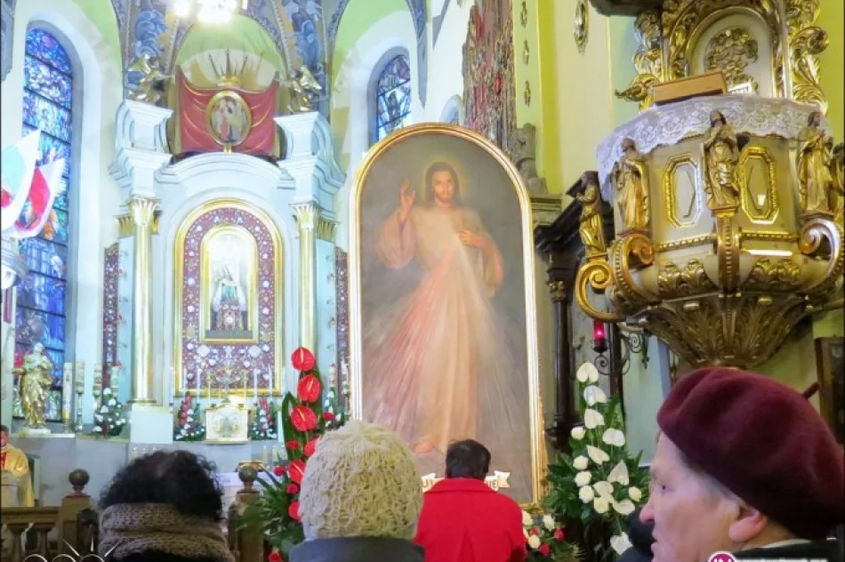 Obraz Jezusa Miłosiernego w limanowskiej Parafii - zdjęcie 2