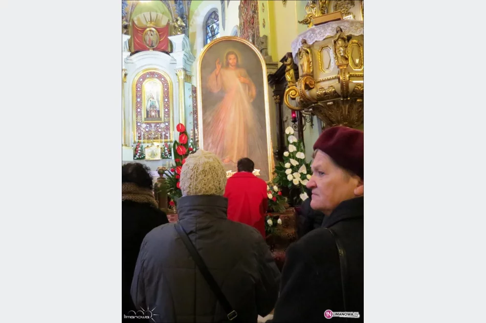 Obraz Jezusa Miłosiernego w limanowskiej Parafii - zdjęcie 3
