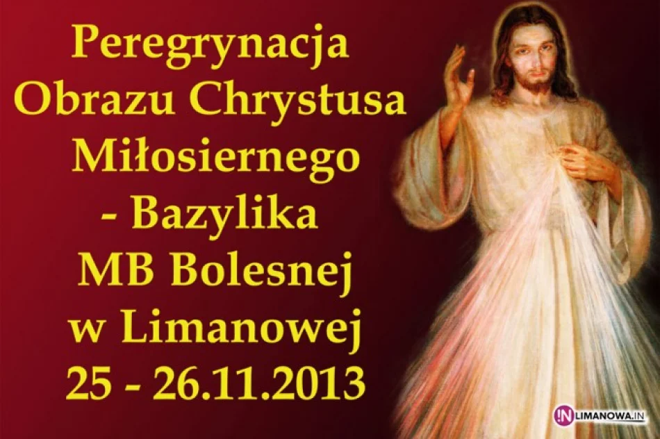 Obraz Jezusa Miłosiernego w limanowskiej Parafii - zdjęcie 4