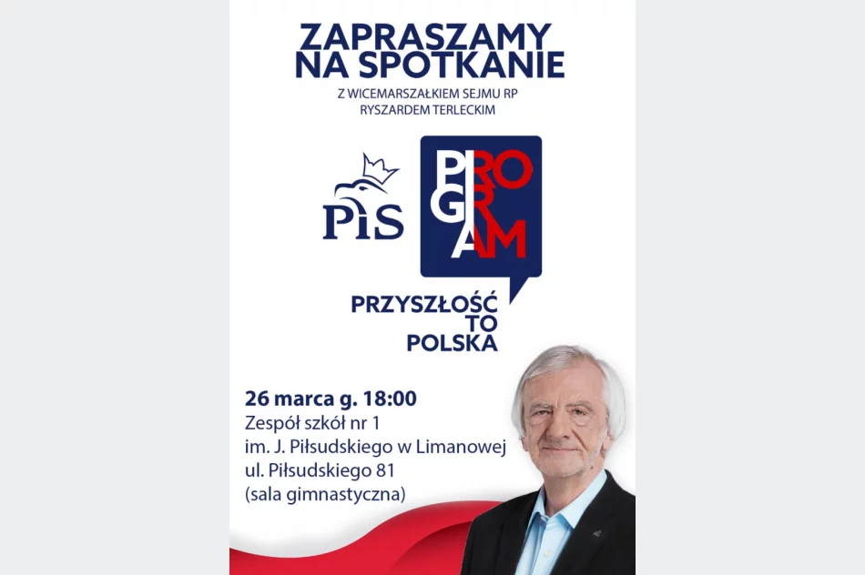 Dziś spotkanie z Ryszardem Terleckim w Limanowej - zdjęcie 2