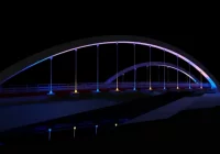 Tak ma wyglądać iluminacja nowego mostu - zdjęcie główne