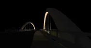 Tak ma wyglądać iluminacja nowego mostu - zdjęcie 2