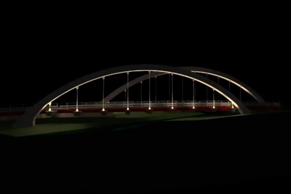 Tak ma wyglądać iluminacja nowego mostu - zdjęcie 3