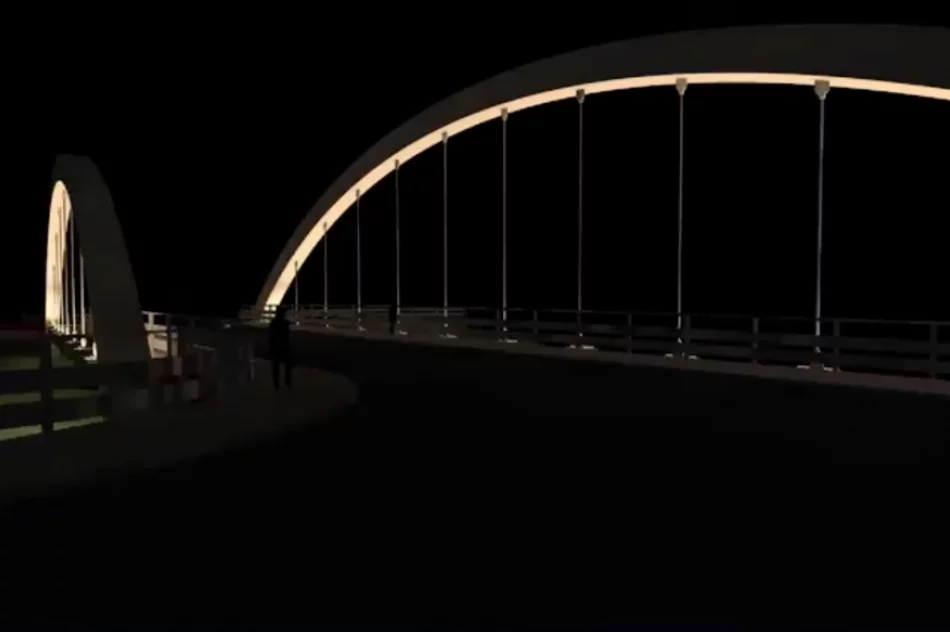 Tak ma wyglądać iluminacja nowego mostu - zdjęcie 4