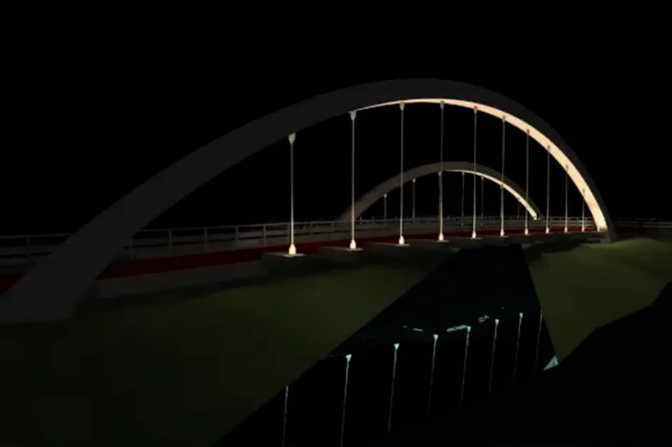 Tak ma wyglądać iluminacja nowego mostu - zdjęcie 5