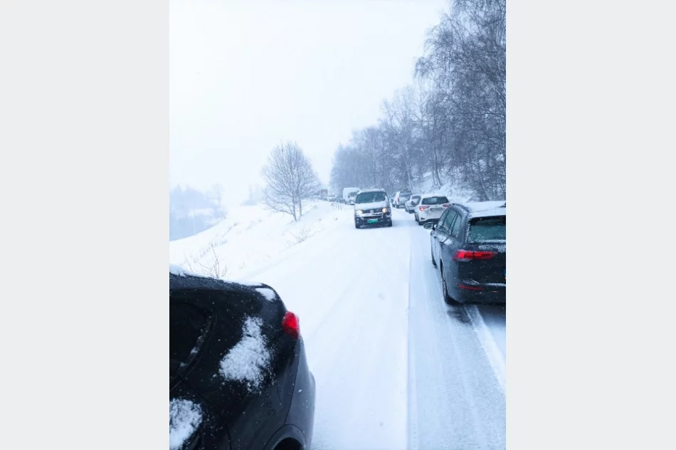 Utrudnienia na drogach - nawet na krajówce i „Zakopiance" - zdjęcie 2