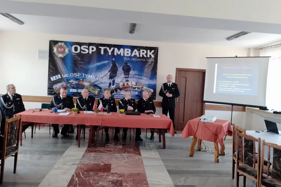 Zebranie strażaków w Tymbarku - zdjęcie 3