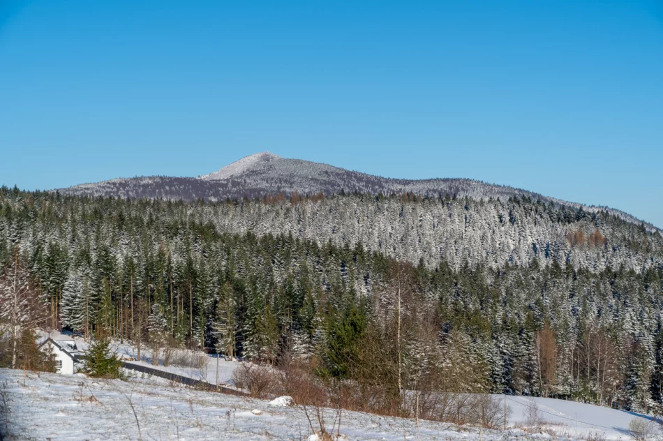 Zima w Beskidzie Wyspowym i Limanowej - 29 marca 2023 roku - zdjęcie 7