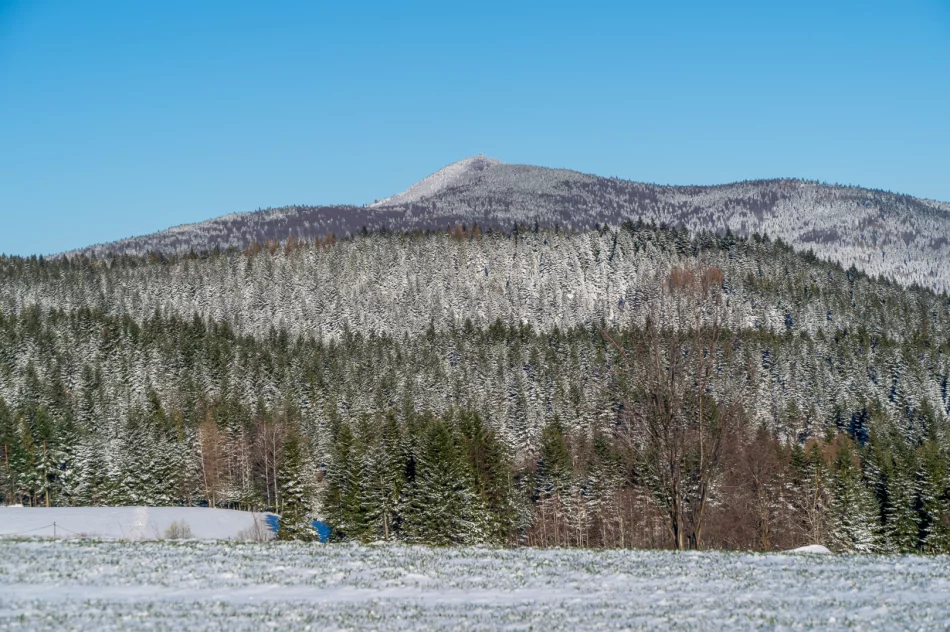 Zima w Beskidzie Wyspowym i Limanowej - 29 marca 2023 roku - zdjęcie 10