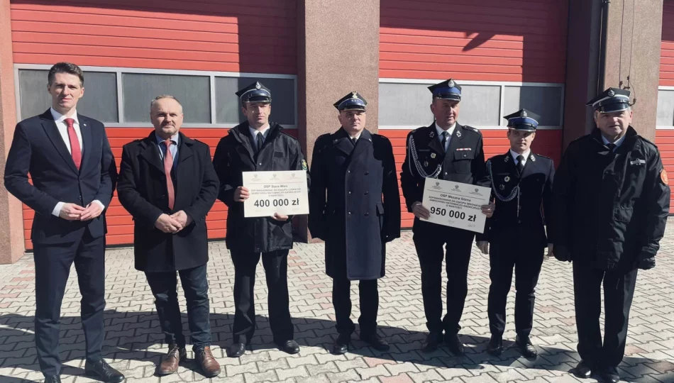 Cztery nowe pojazdy trafią do jednostek OSP - zdjęcie 1