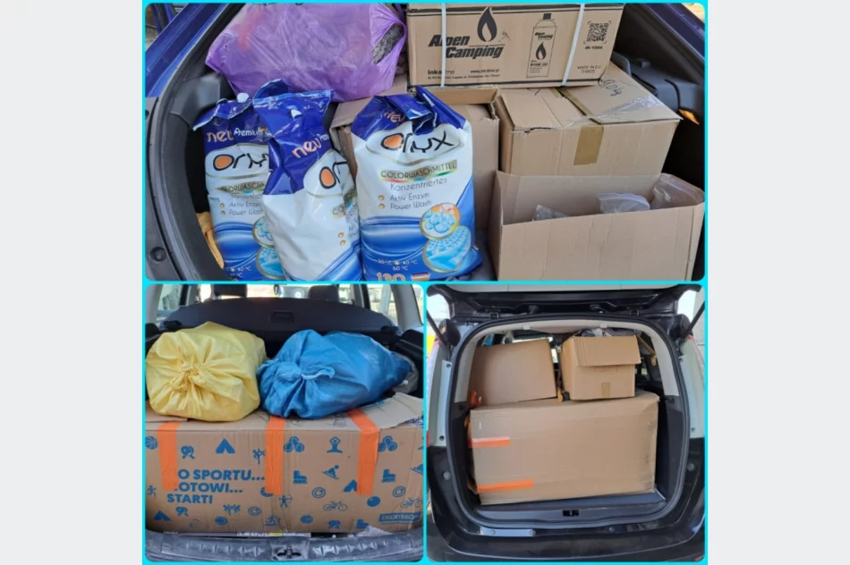 "Ta wojna nas połączyła". Piąty transport z pomocą - zdjęcie 18