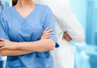 Kraków: Pielęgniarki i położne protestują przed Szpitalem Uniwersyteckim - zdjęcie główne