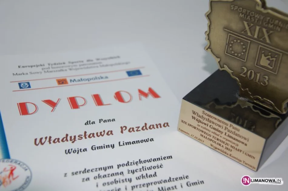Sportowe odznaczenia dla Gminy Limanowa - zdjęcie 3