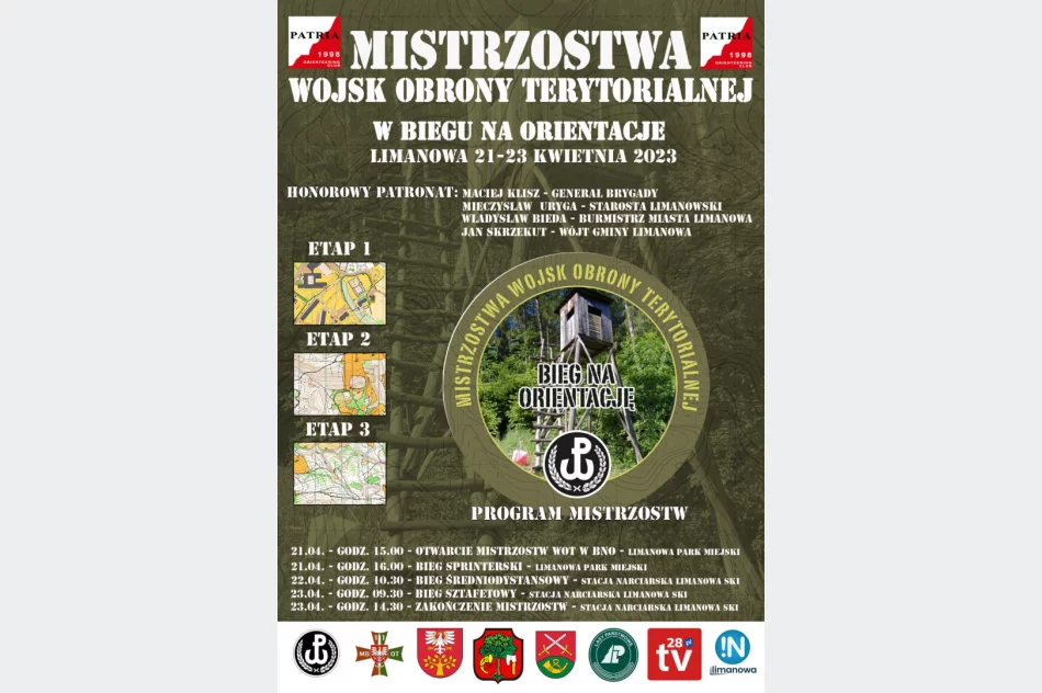 Mistrzostwa WOT w biegu na orientację w Limanowej - zdjęcie 2