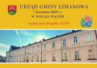 Komunikat w sprawie funkcjonowania urzędu w Wielki Piątek - zdjęcie główne