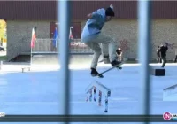 Film z zawodów deskorolkowych - zdjęcie główne