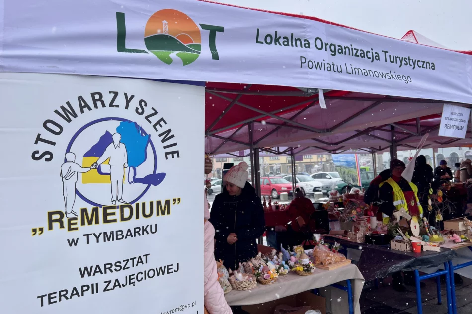 Kiermasz wielkanocny okraszony… śniegiem - zdjęcie 6