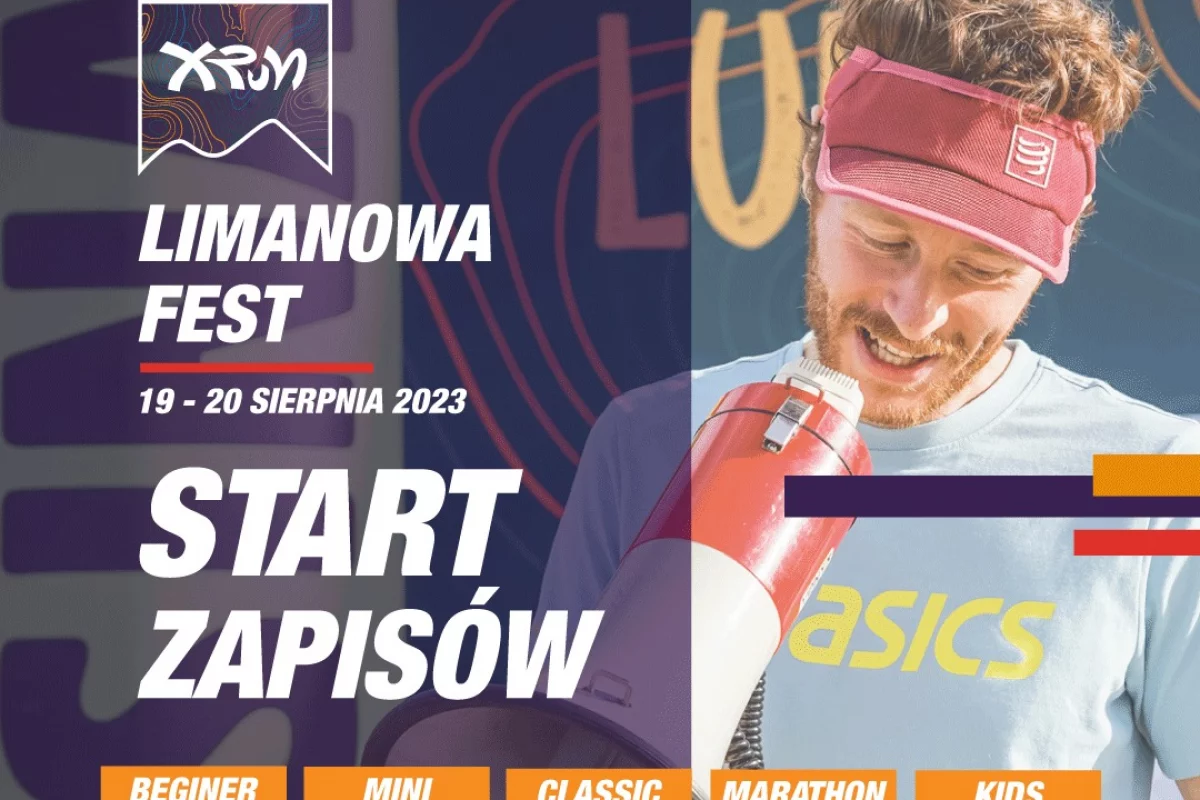 Ruszyły zapisy na XRUN LIMANOWA FEST