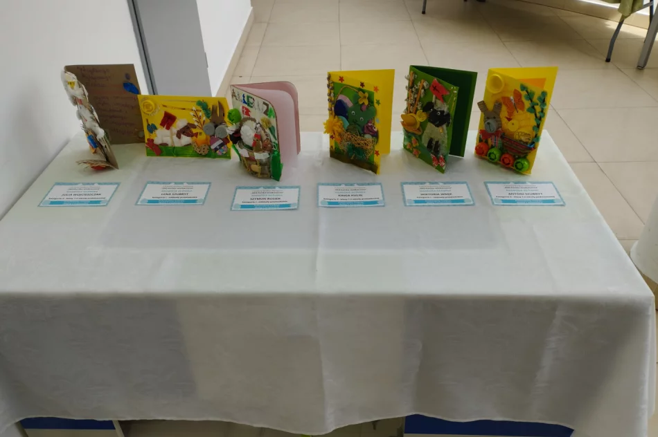 II Gminny Konkurs Plastyczny „EKO- kartka wielkanocna” - zdjęcie 4