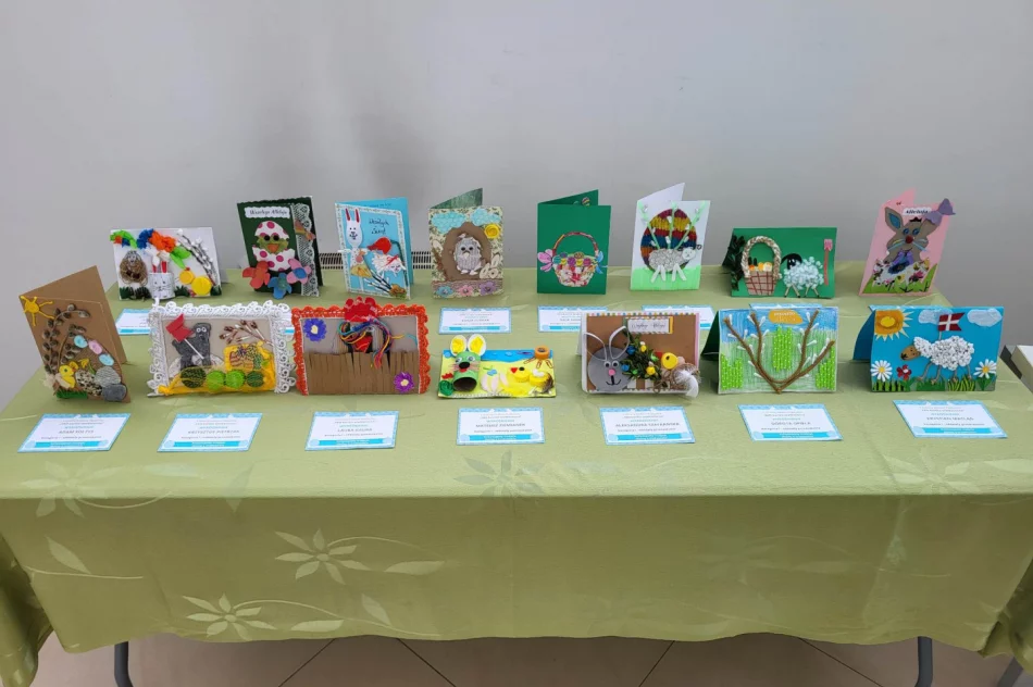 II Gminny Konkurs Plastyczny „EKO- kartka wielkanocna” - zdjęcie 6