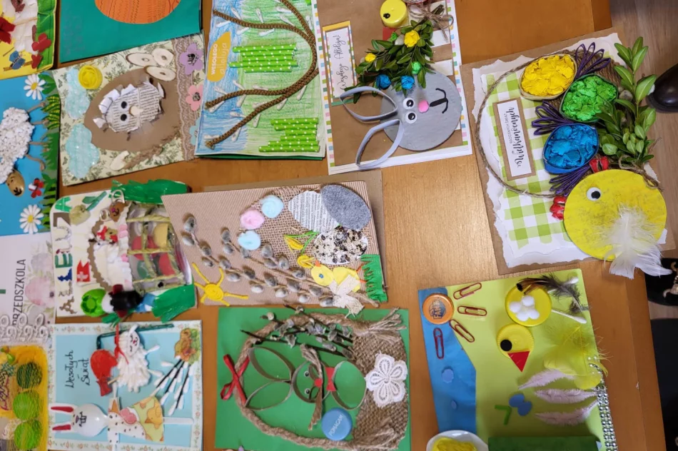 II Gminny Konkurs Plastyczny „EKO- kartka wielkanocna” - zdjęcie 13