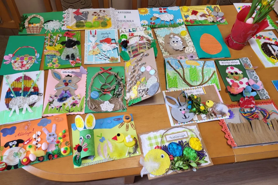 II Gminny Konkurs Plastyczny „EKO- kartka wielkanocna” - zdjęcie 14
