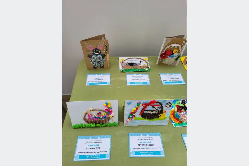 II Gminny Konkurs Plastyczny „EKO- kartka wielkanocna” - zdjęcie 15