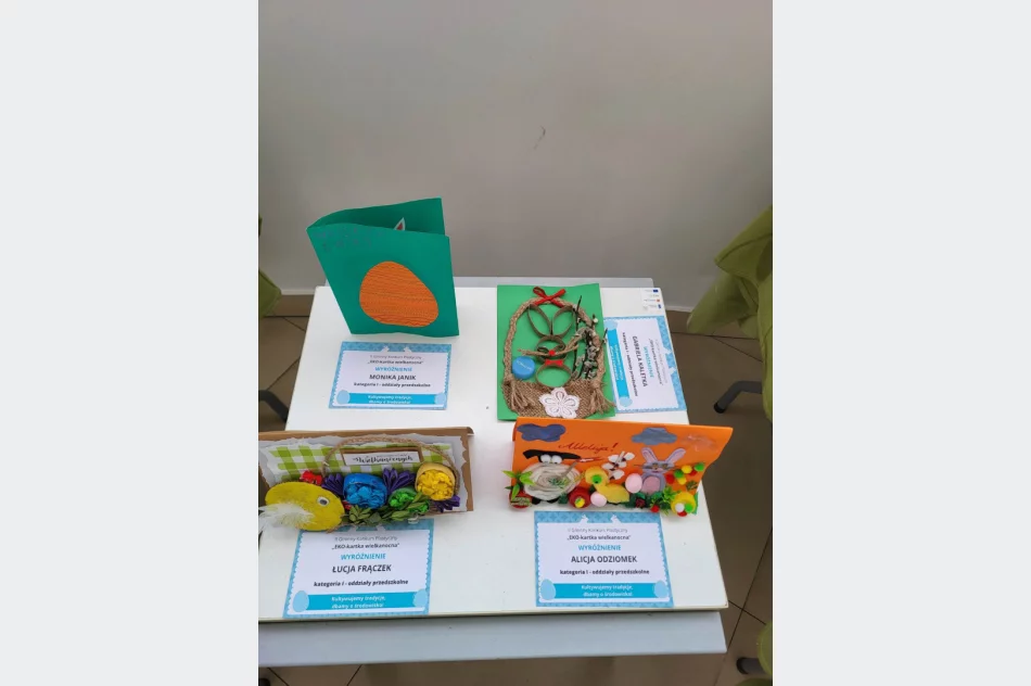 II Gminny Konkurs Plastyczny „EKO- kartka wielkanocna” - zdjęcie 17