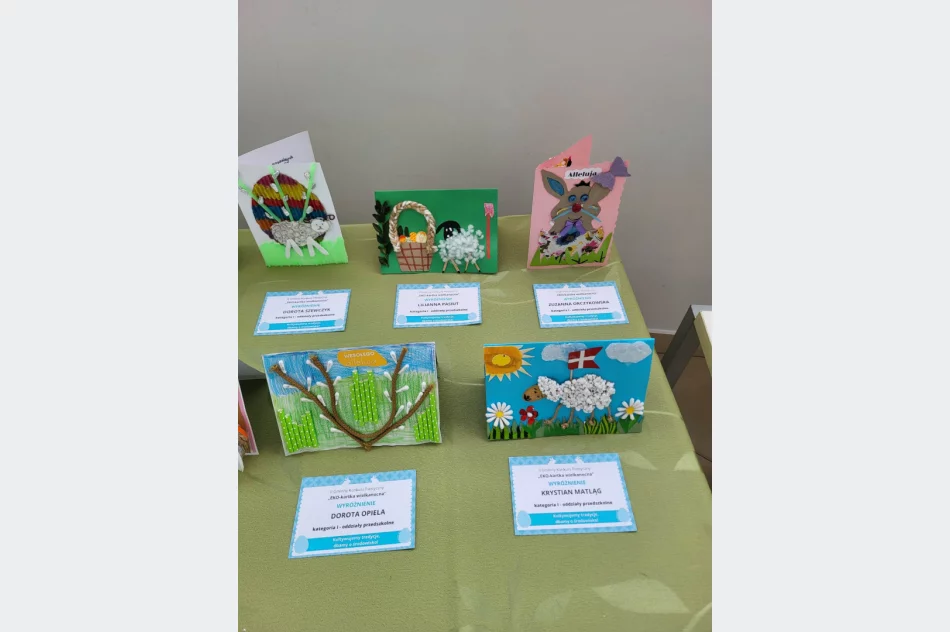 II Gminny Konkurs Plastyczny „EKO- kartka wielkanocna” - zdjęcie 18