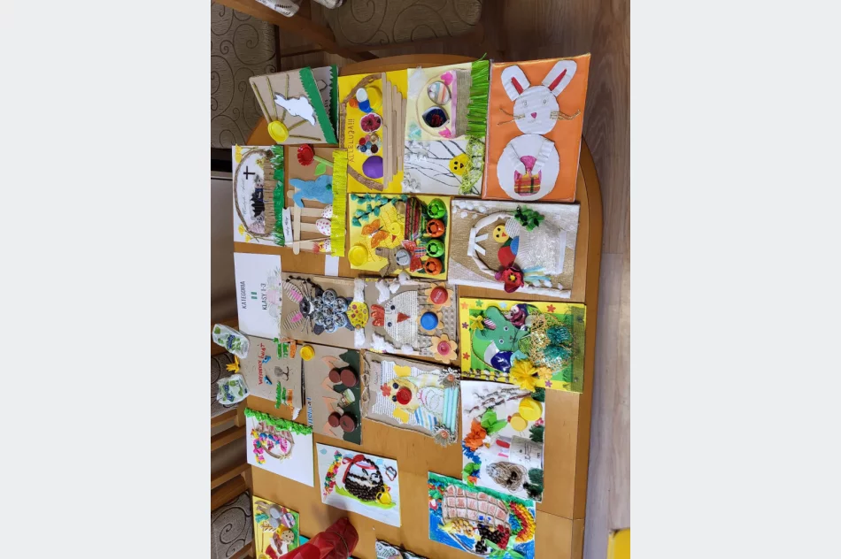 II Gminny Konkurs Plastyczny „EKO- kartka wielkanocna” - zdjęcie 20