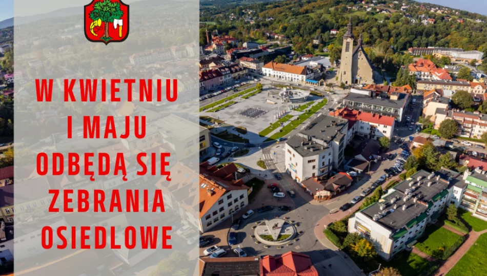 Odbędą się zebrania osiedlowe - zdjęcie 1