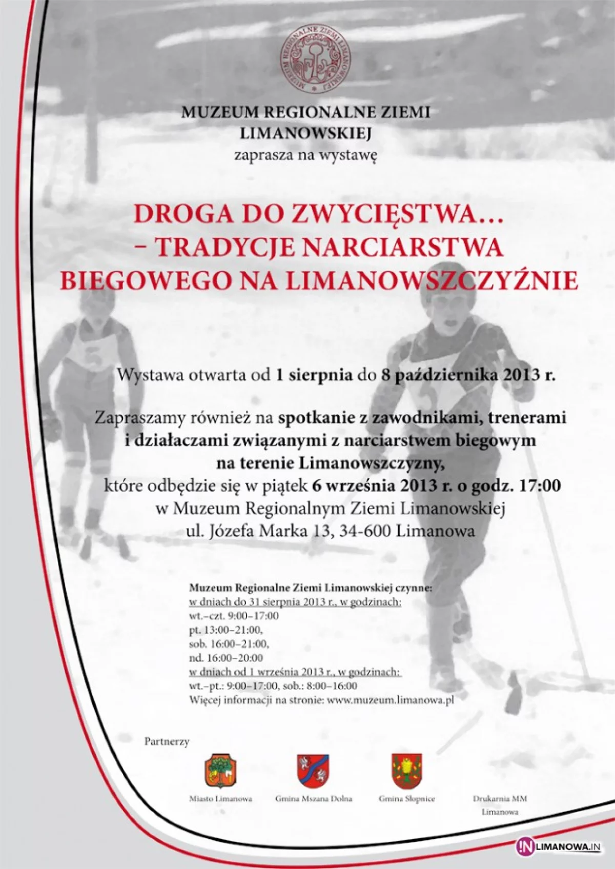 „Droga do zwycięstwa... - tradycje narciarstwa biegowego na Limanowszczyźnie”