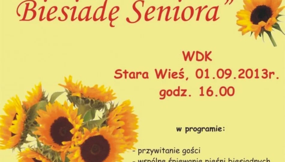 „Biesiada Seniora” w WDK w Starej Wsi - zdjęcie 1