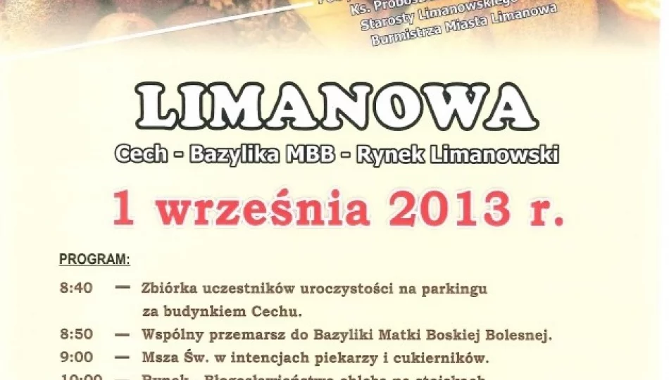 Zapraszamy na Święto Chleba - zdjęcie 1