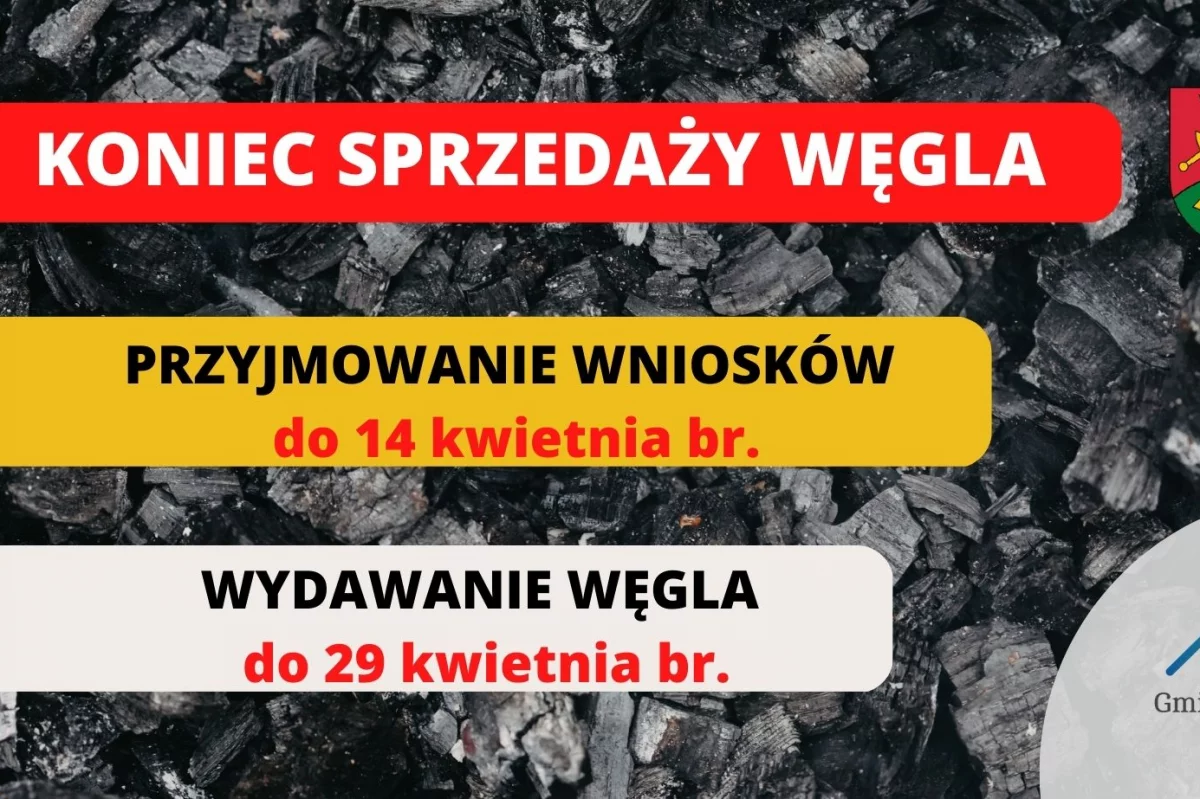 GMINA KOŃCZY SPRZEDAŻ WĘGLA