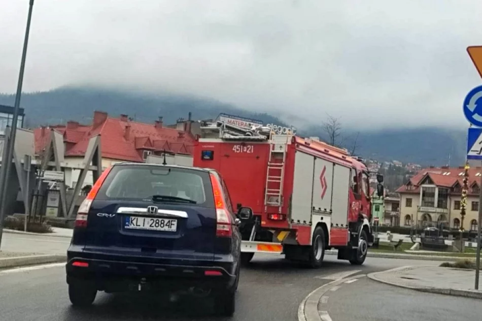 Strażacy neutralizują wyciek w centrum miasta - zdjęcie 3