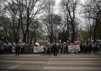Protest pielęgniarek i położnych w Krakowie - zdjęcie główne
