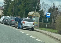 Kolizja z udziałem czterech pojazdów - zdjęcie główne