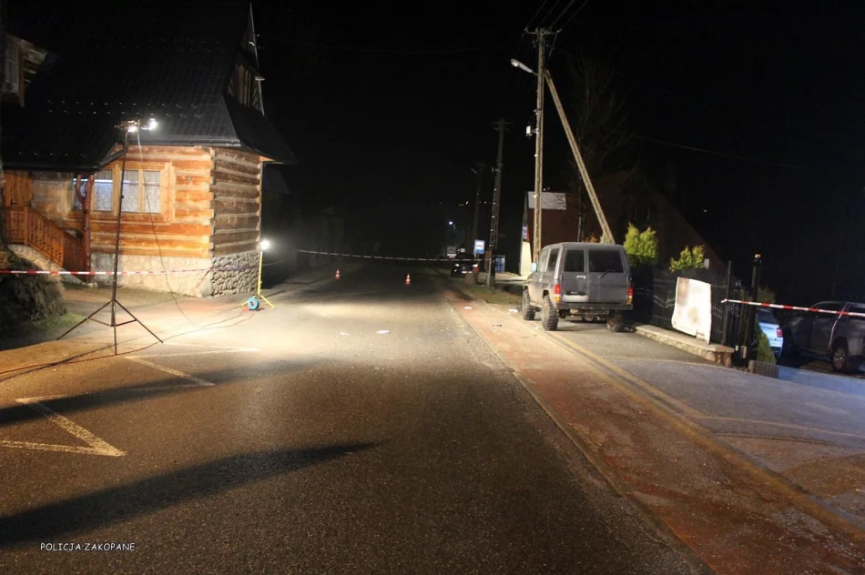 Podhale: Tymczasowy areszt dla pijanego kierowcy, który śmiertelnie potrącił 17-latka - zdjęcie 2