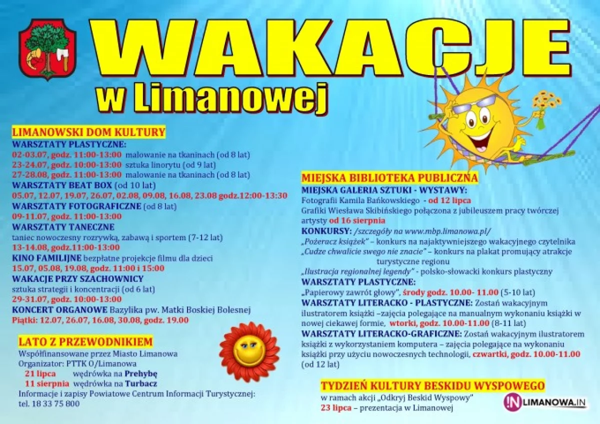 Wakacje w Limanowej