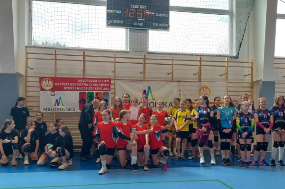 Drużyna siatkarek z „Jedynki” jedzie na zawody wojewódzkie! - zdjęcie 3