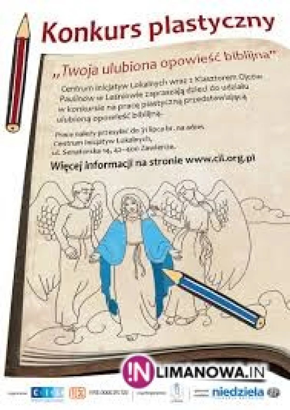 „Twoja ulubiona opowieść biblijna” - konkurs plastyczny