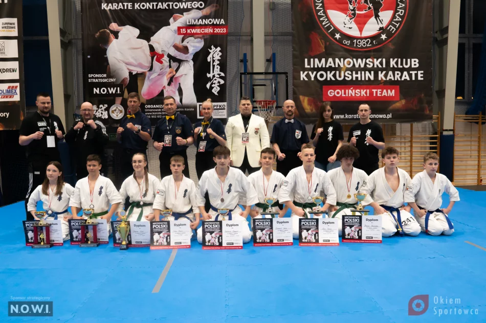 Sukces organizacyjny oraz sportowy Limanowskiego Klubu Kyokushin Karate na Mistrzostwach Polski Polskiego Związku Karate Kontaktowego - zdjęcie 2