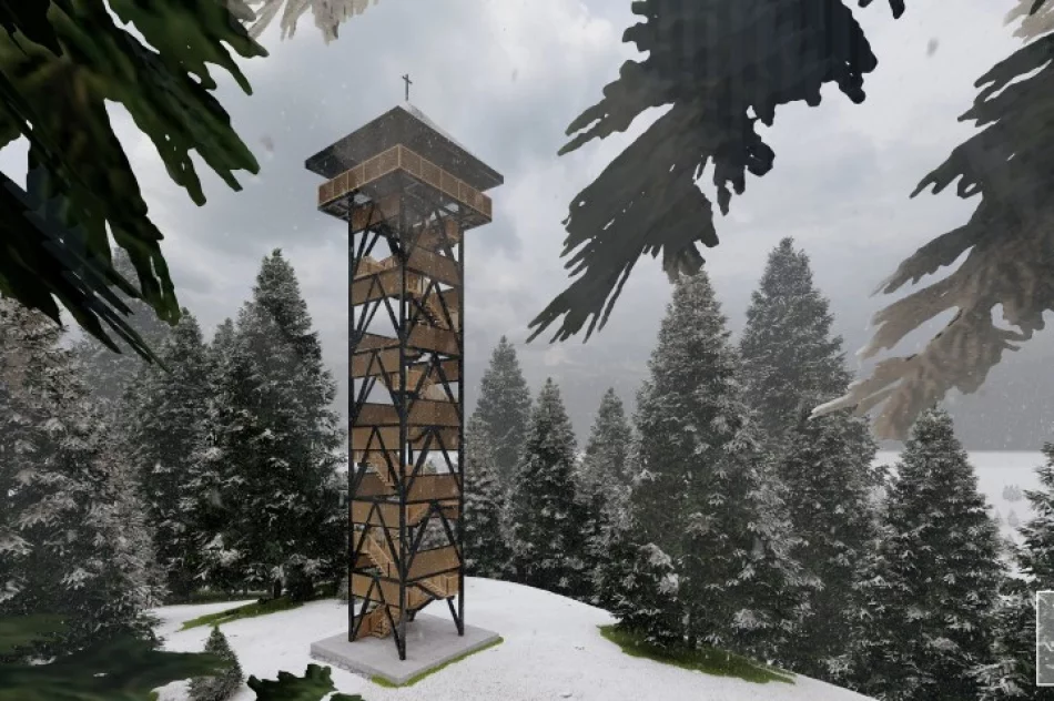 Powstanie nowa wieża widokowej na górze Kamionna w Makowicy - zdjęcie 2